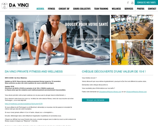 Da Vinci Fitness Logo