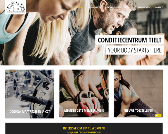 Fitness Tielt Logo